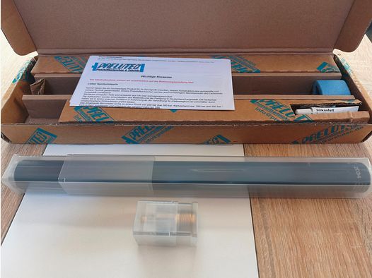 PRELUTEC Kartusz powietrzny do Walther LG 300 / LG 400 – Nowy i nieużywany – 250 Bar na zamówienie. Czarny