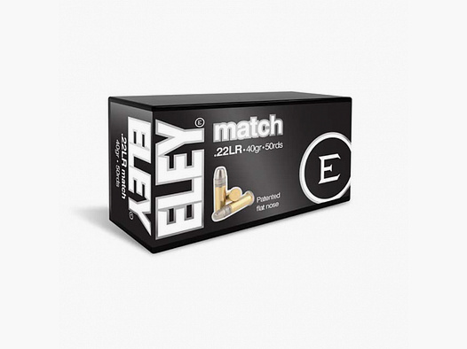 Eley Match EPS .22lr 40grs