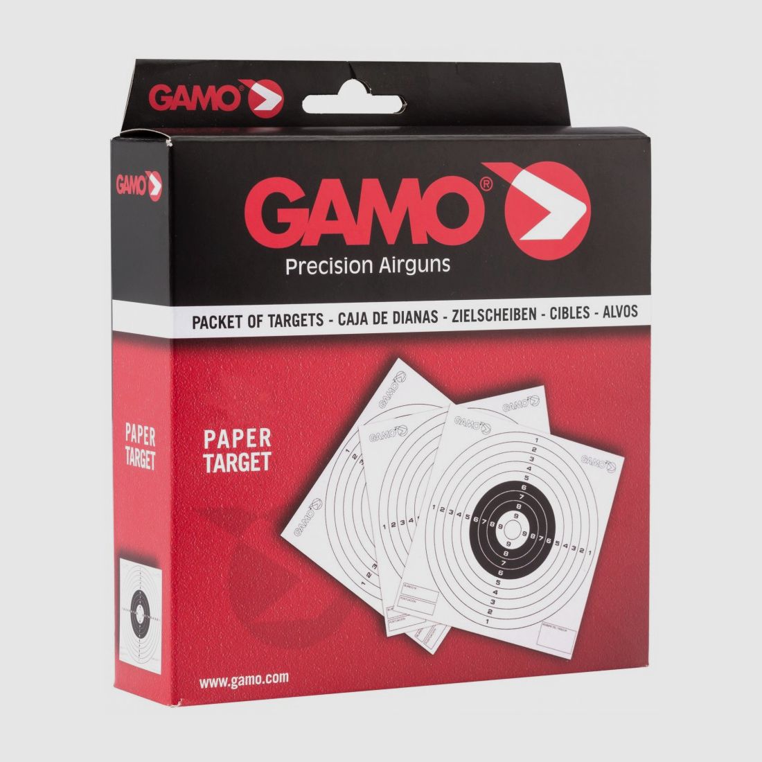Weihnachtspaket 2024 Gamo Whisper X Kal.4,5MM + Zielfernrohr + Futteral + Diabolos + Ziele, Bild 5 von 6