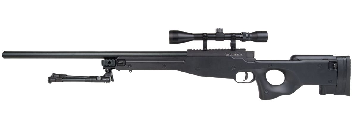 GSG MB01 Tactical Sniper - Airsoft Federdruck (schwarz)