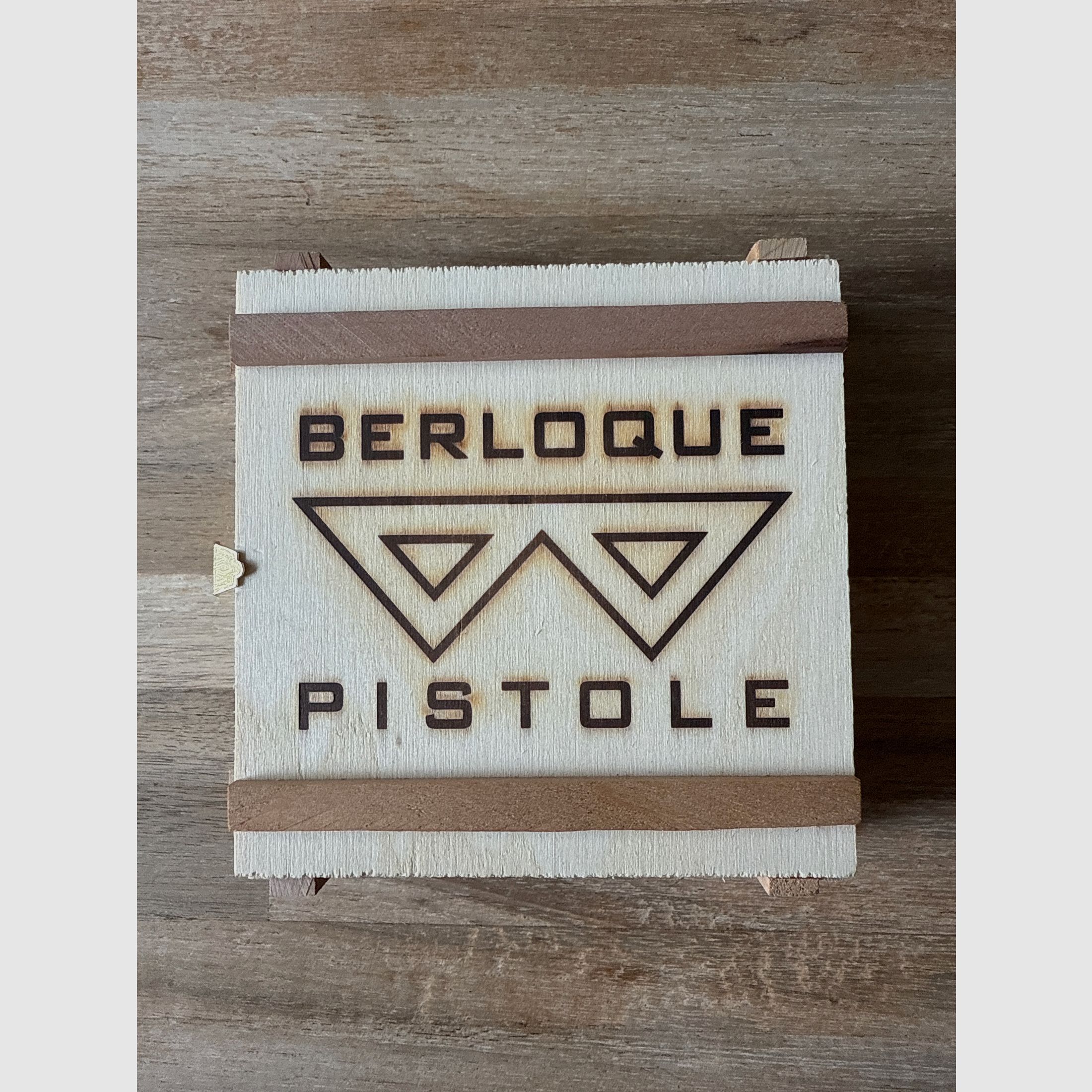 Berloque 2mm Pinnfire Schlüsselanhänger Signalmunition Knallpatronen Geschenkebox
