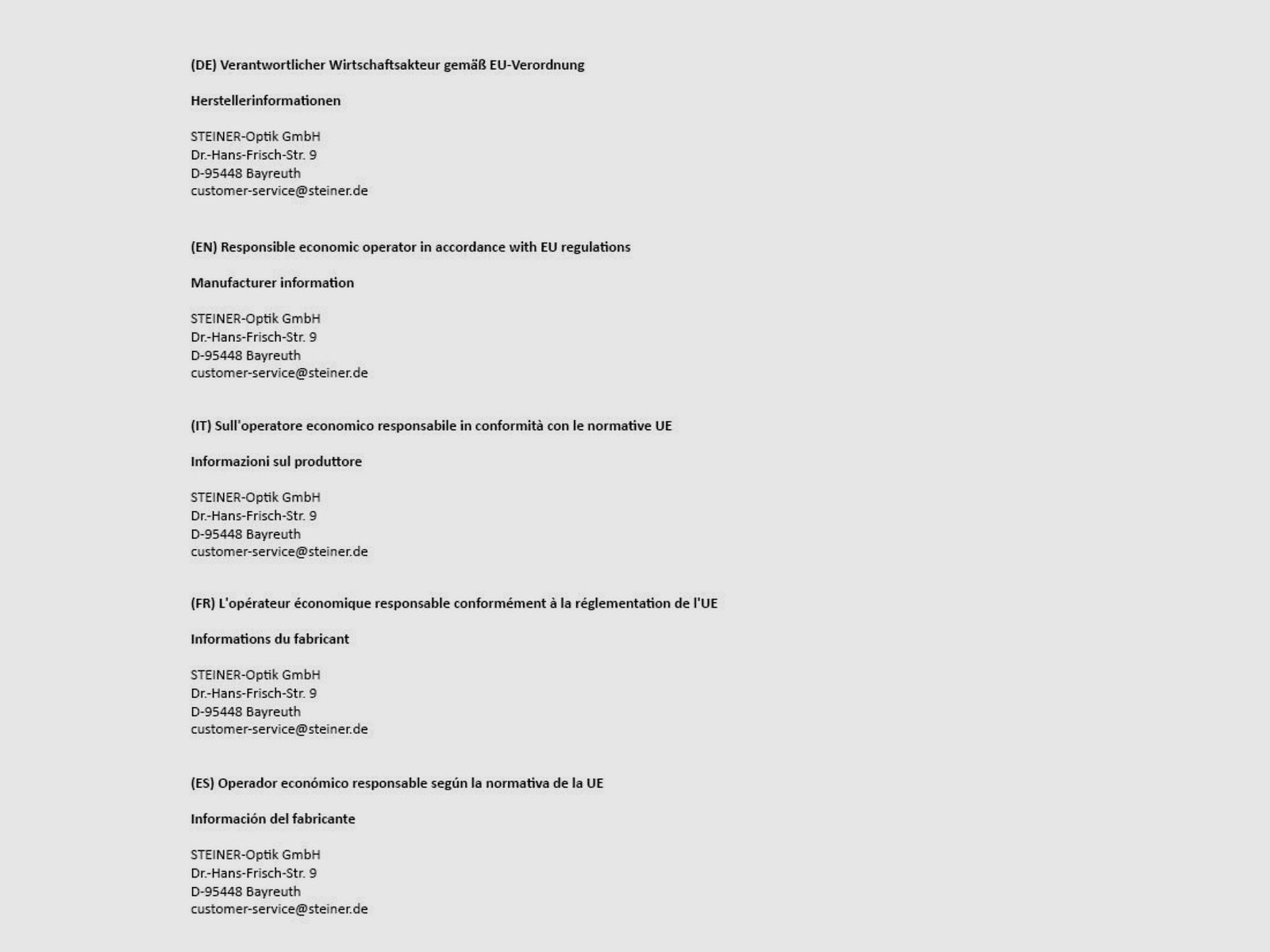 Steiner 202287640 Ranger 4 1-4x24 with reticle LA-4A-I 2nd focal plane