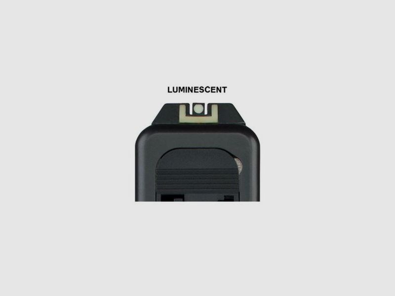 GLOCK 2402488 Richtkijker Staal, Glow-in-the-Dark