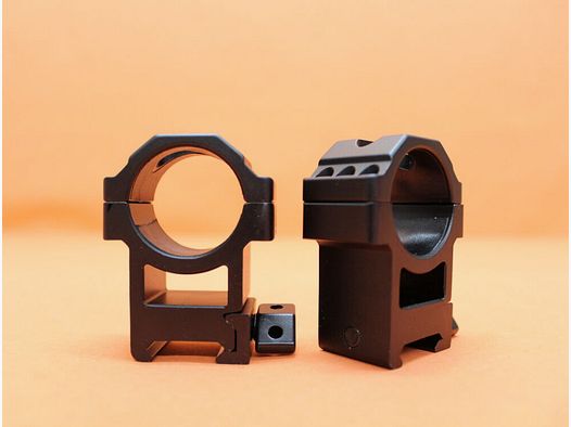 UTG - Leapers UTG QD Montageringe 30mm High (RG2W3226) Twist Lock Alu schwarz für Picatinnyprofil BH=22mm
