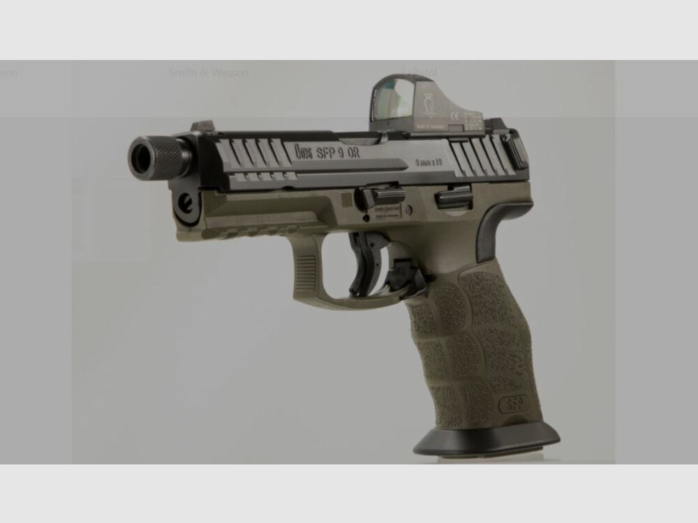 HK-pistool SFP9-SD Optisch Klaar (9 mm / natogroen)