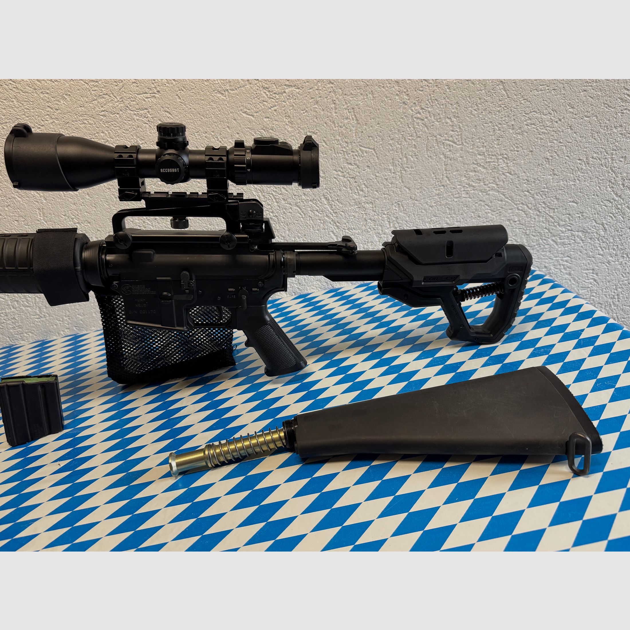 Selbstladebüchse Sabre -Defence XR15 20“ ( M16) mit ZF und Zweibein