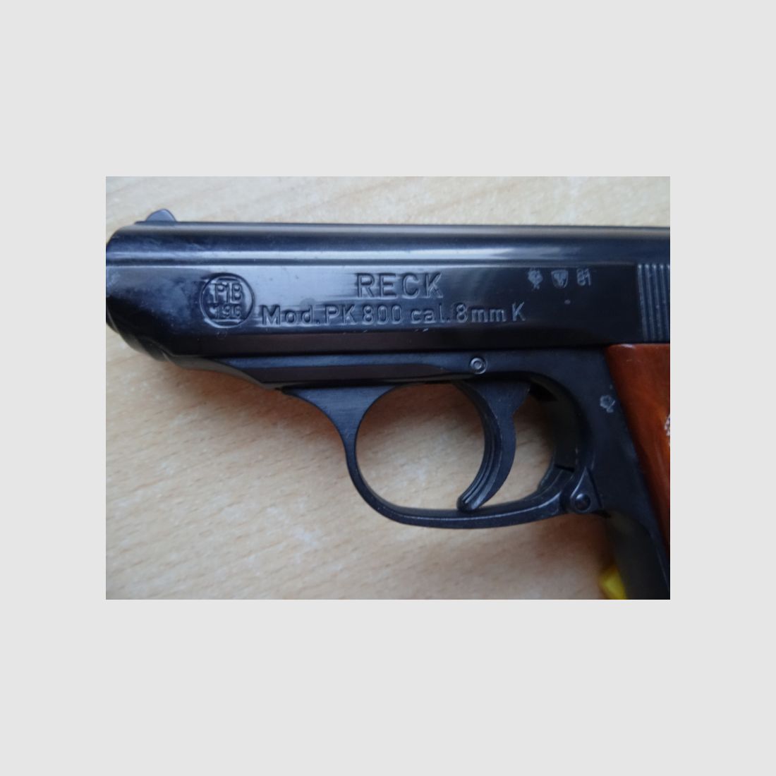 Reck Mod.PK 800 cal.8mm-Beschuß 1981