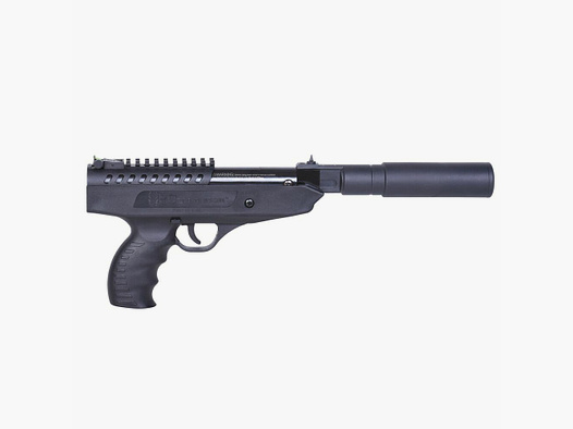 BO Langley Silencer Black 4.5mm - Air Pressure Spring Break Barrel