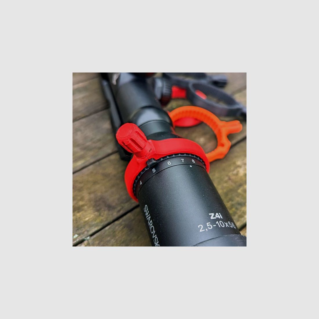 Per Swarovski Z4i: Leva di regolazione rapida per impostazione della magnificazione