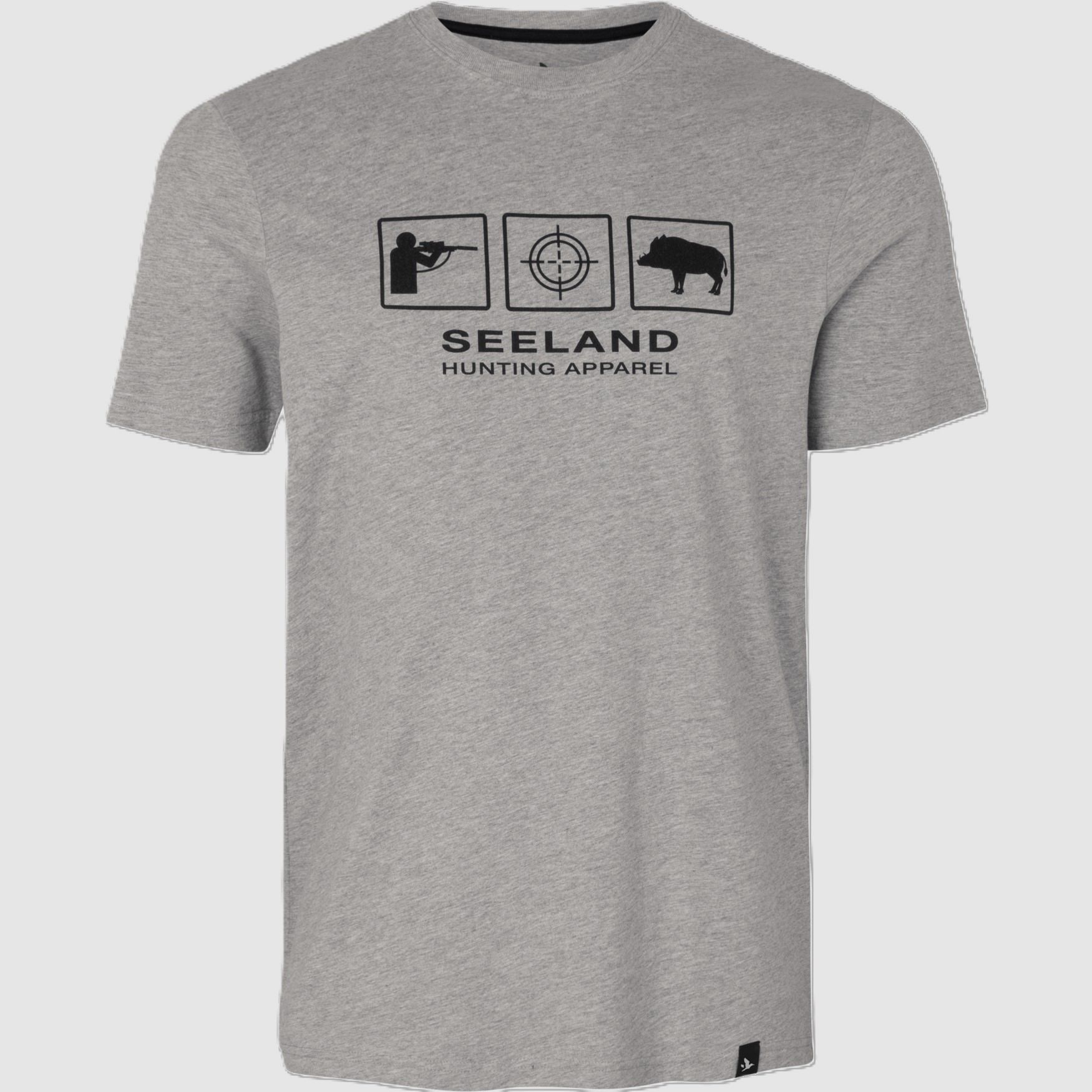 Seeland Lanner T-Shirt – Dunkelgrau meliert, Bild 1 von 5