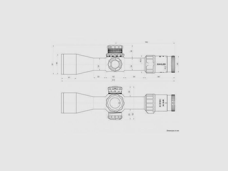 LUNETTE KAHLES K318i – 3.5-18×50 CCW, image 7 sur 8