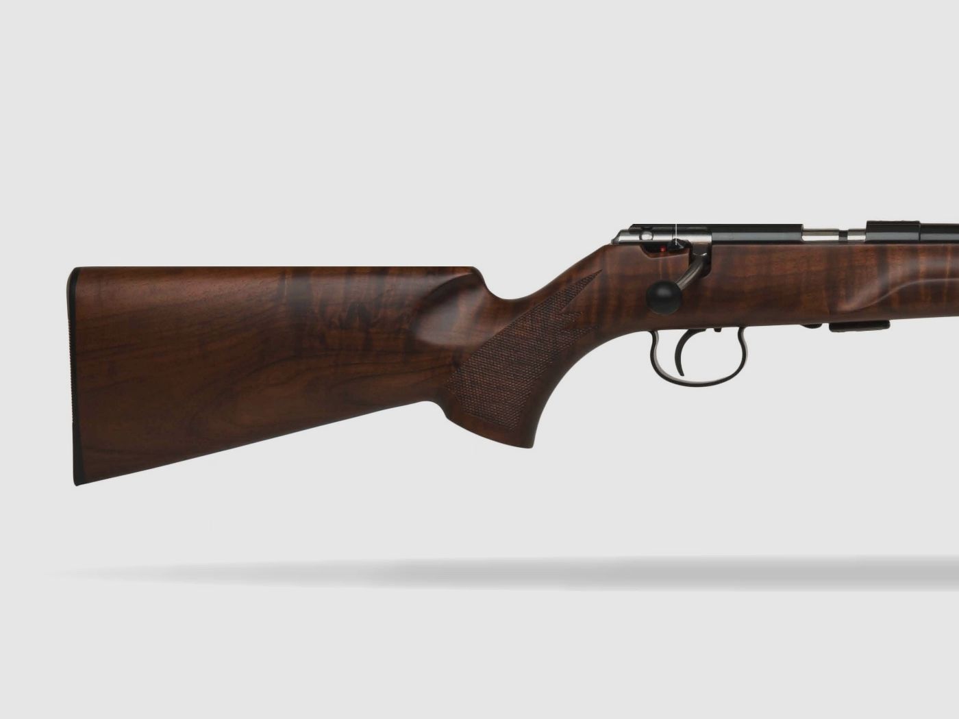 J.G. Anschütz 1416 D Nuss Classic Schaft .22 lr 343 mm LL KK-Repetierbüchse