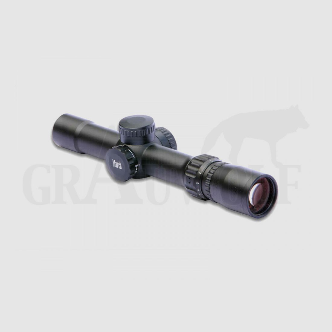 March Hunting 1-10x24 Zielfernrohr 30 mm Absehen Di-Plex