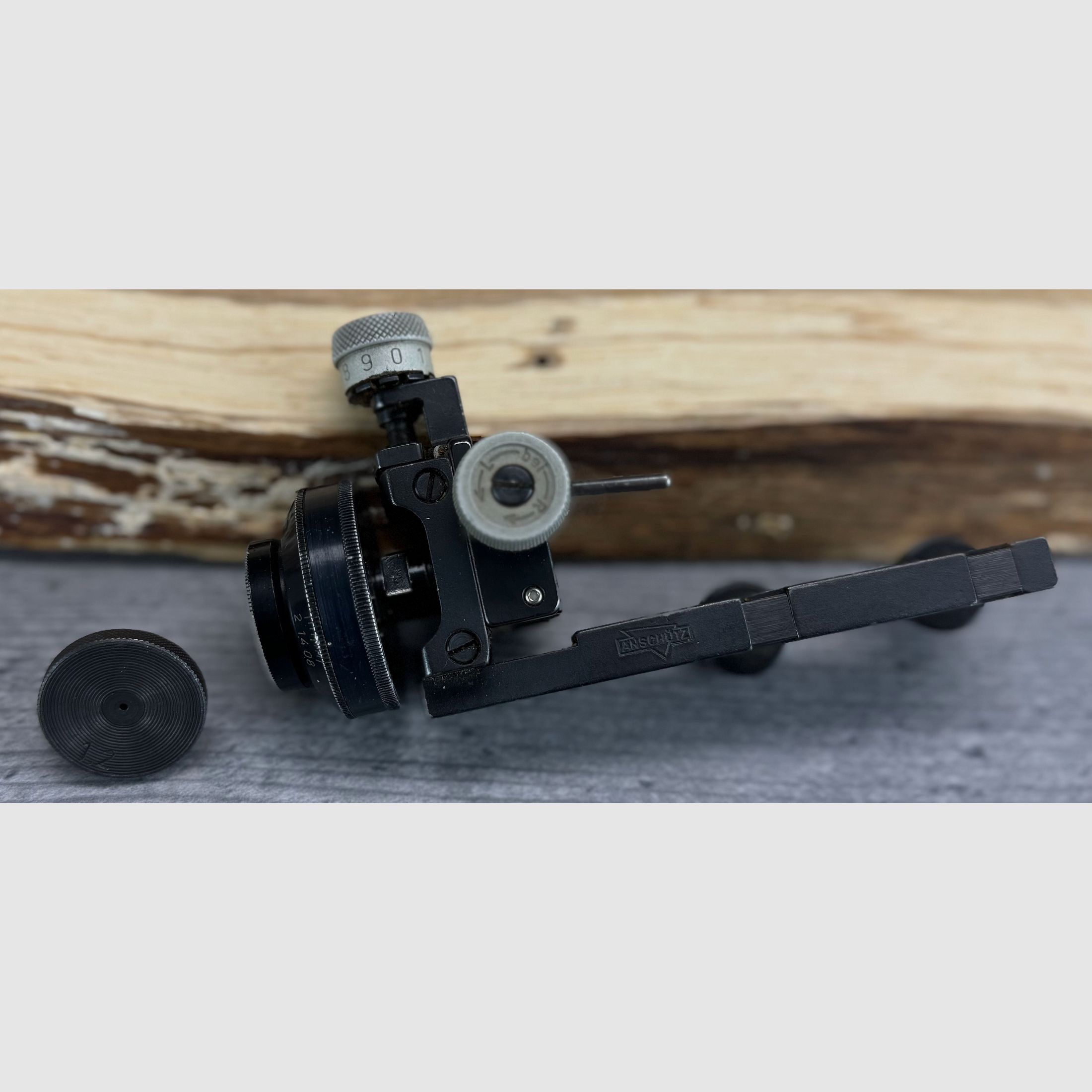 Suhl Mod. 150 Cal.: .22lr + S&B 10x42 + Anschütz - Diopter