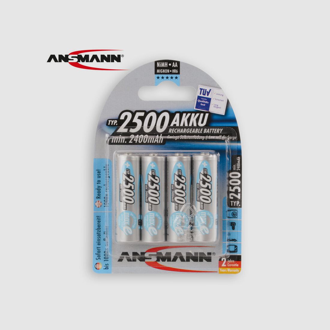 Ansmann batteries type 2500