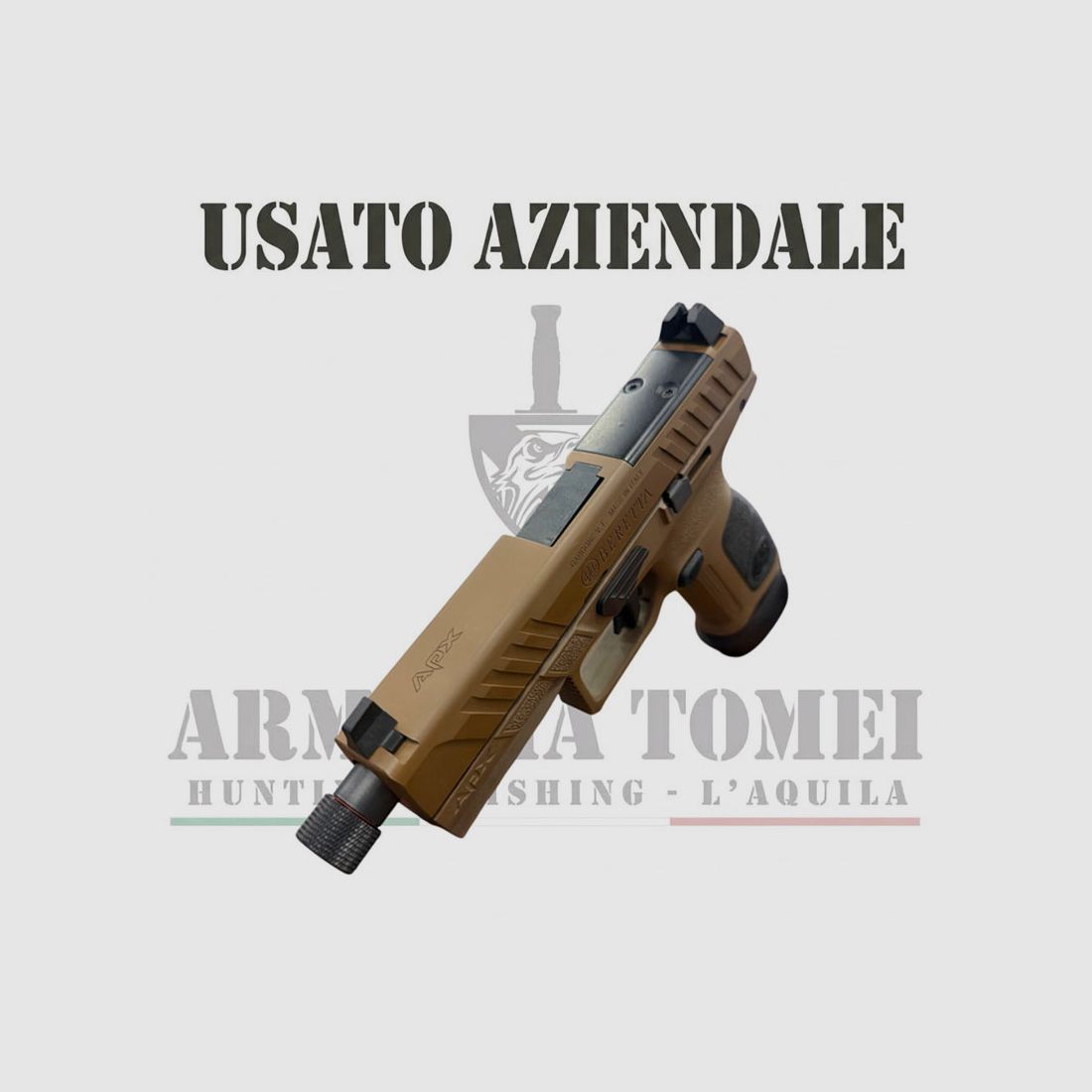 USATO – PISTOLA – BERETTA MOD. APX A1 TACTICAL FDE cal. 9×19, immagine 3 di 4