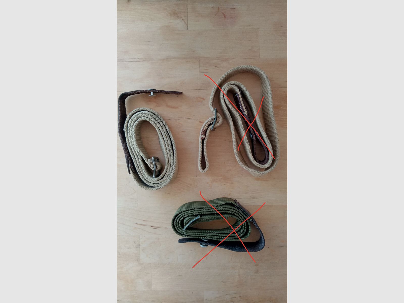 Cinghia per fucile SA VZ.58 ottimale per il fucile ad aria Xisico WMN B5 di Naunin / Perfecta 47 / First Strike SP47 // Cintura per armi / Cinghia di trasporto / Cinghia per fucile