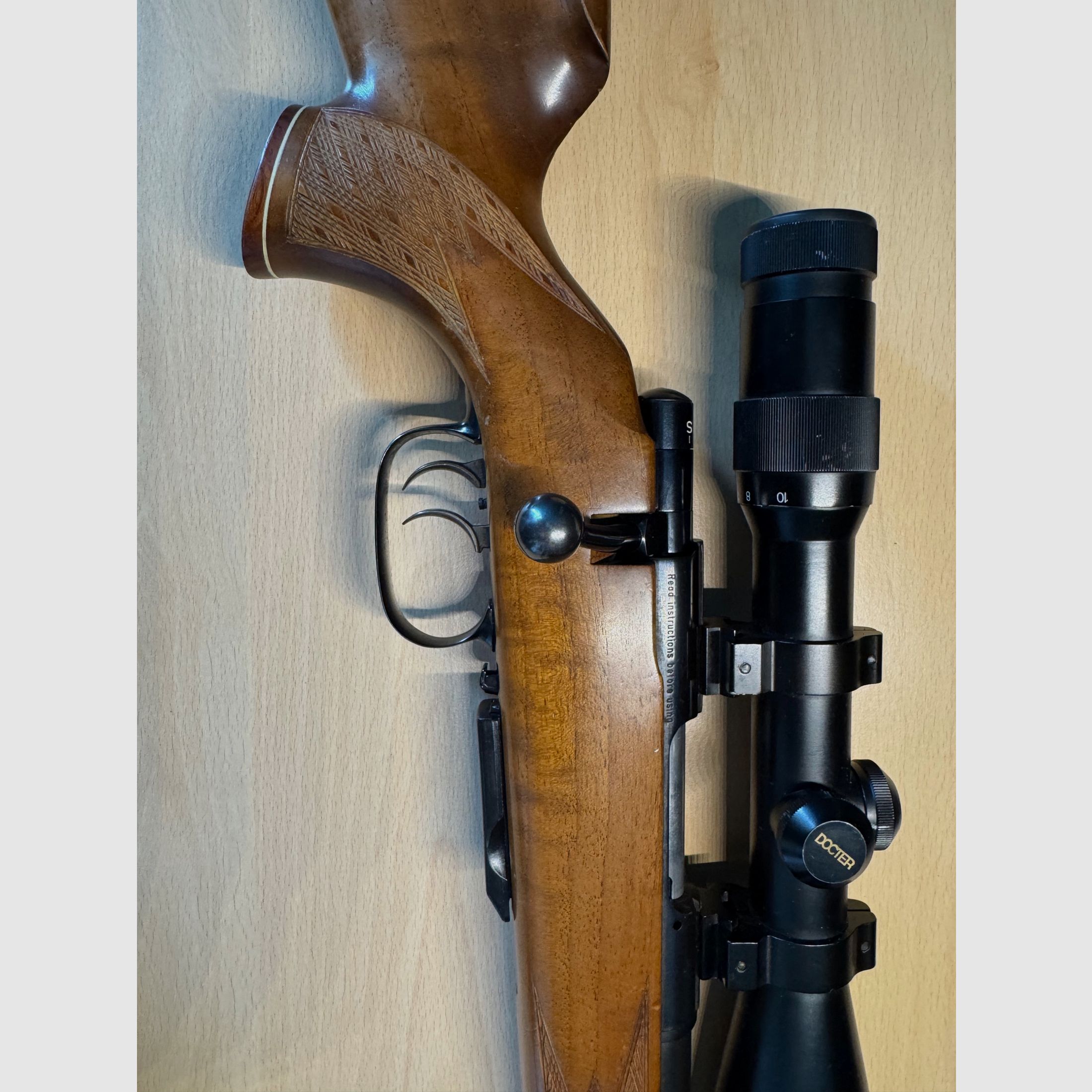 Anschütz Mod.1740 kal. .222Rem inkl. Docter VZF, zdjęcie 4 z 5