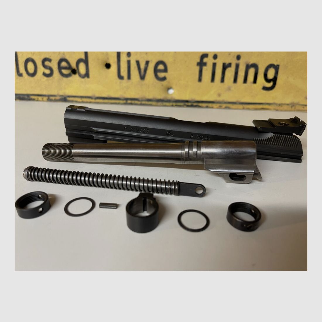 SIG P210-5 exchange system 6" Target