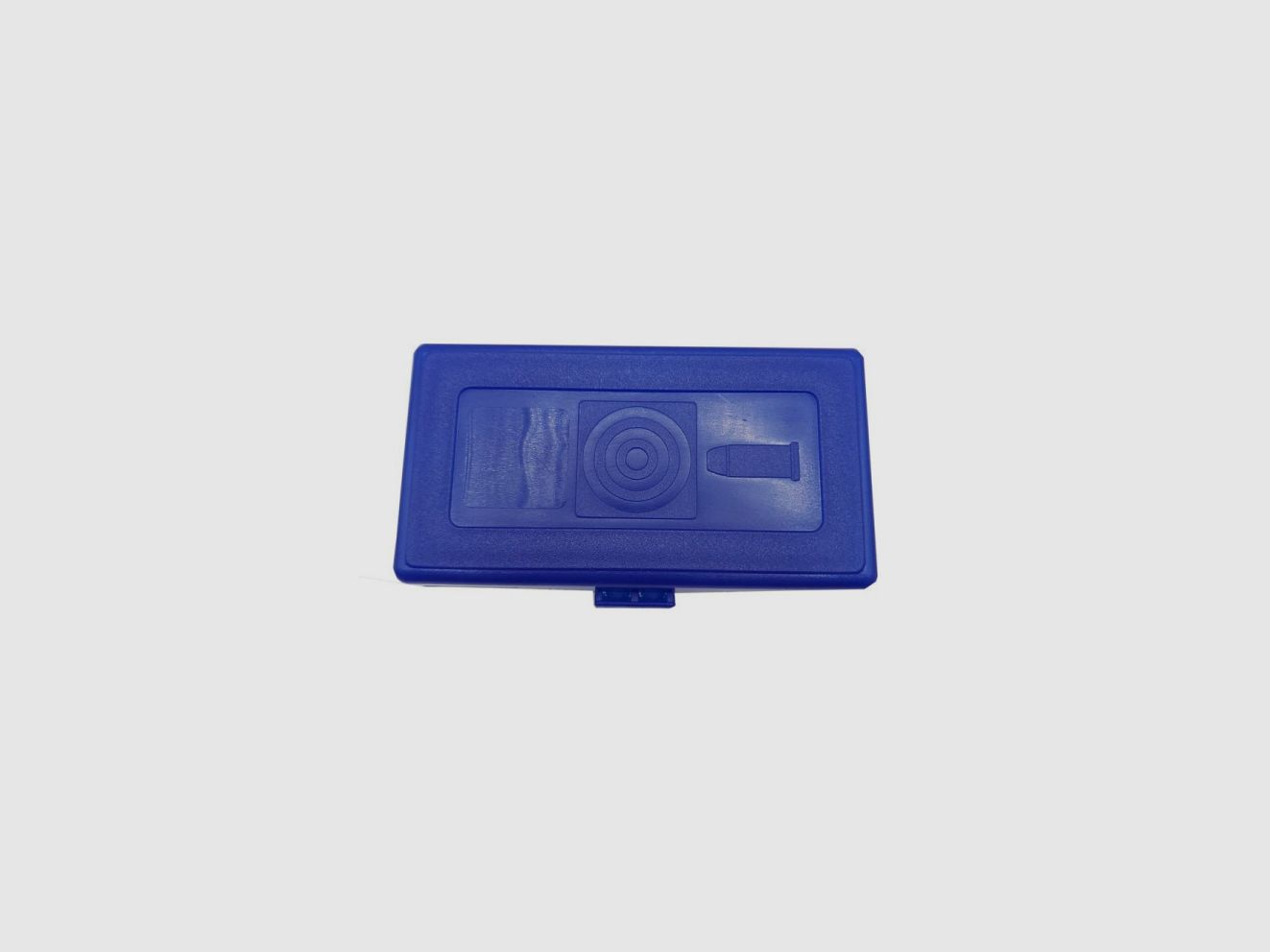 Blaue Aufbewahrungsbox für 50 Patronen Kal. 357, Bild 2 von 3