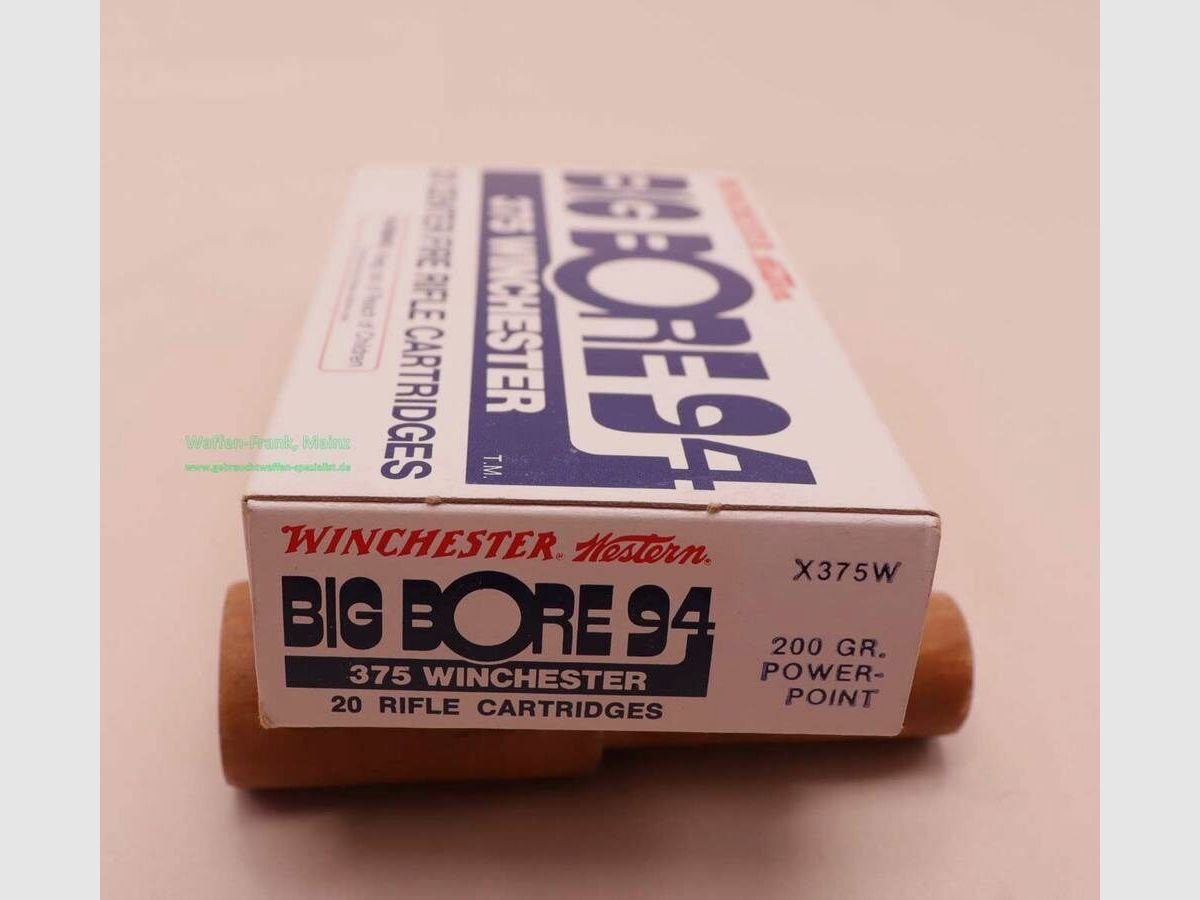 Winchester - USA Büchsenpatronen .375Win