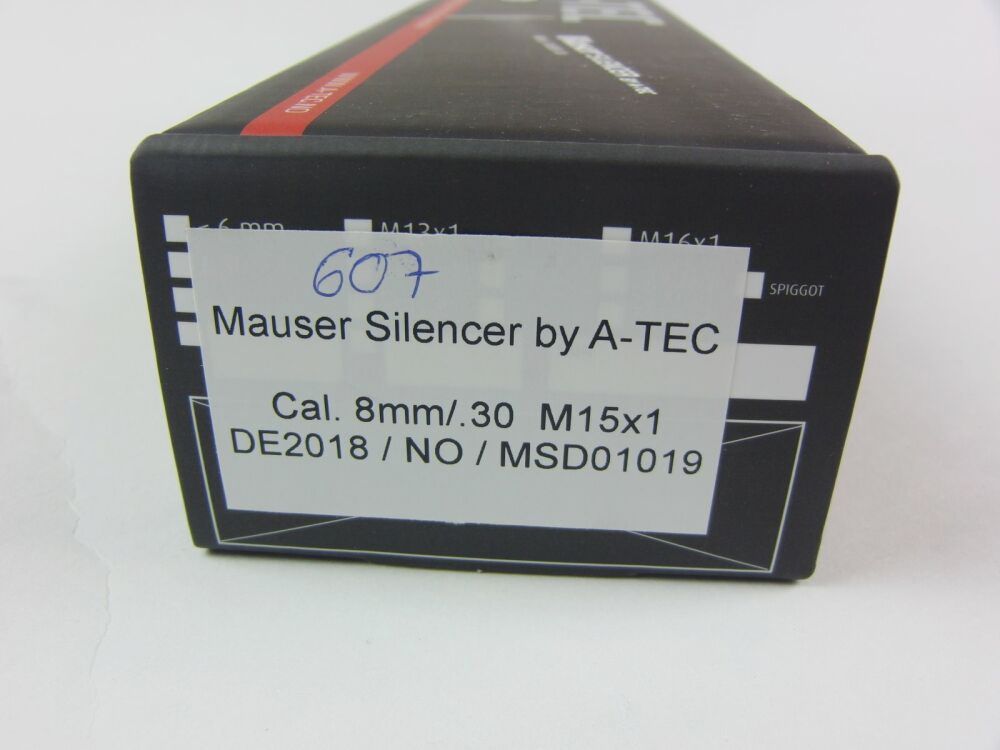 A-Tec	 A-TEC Schalldämpfer , Label Mauser