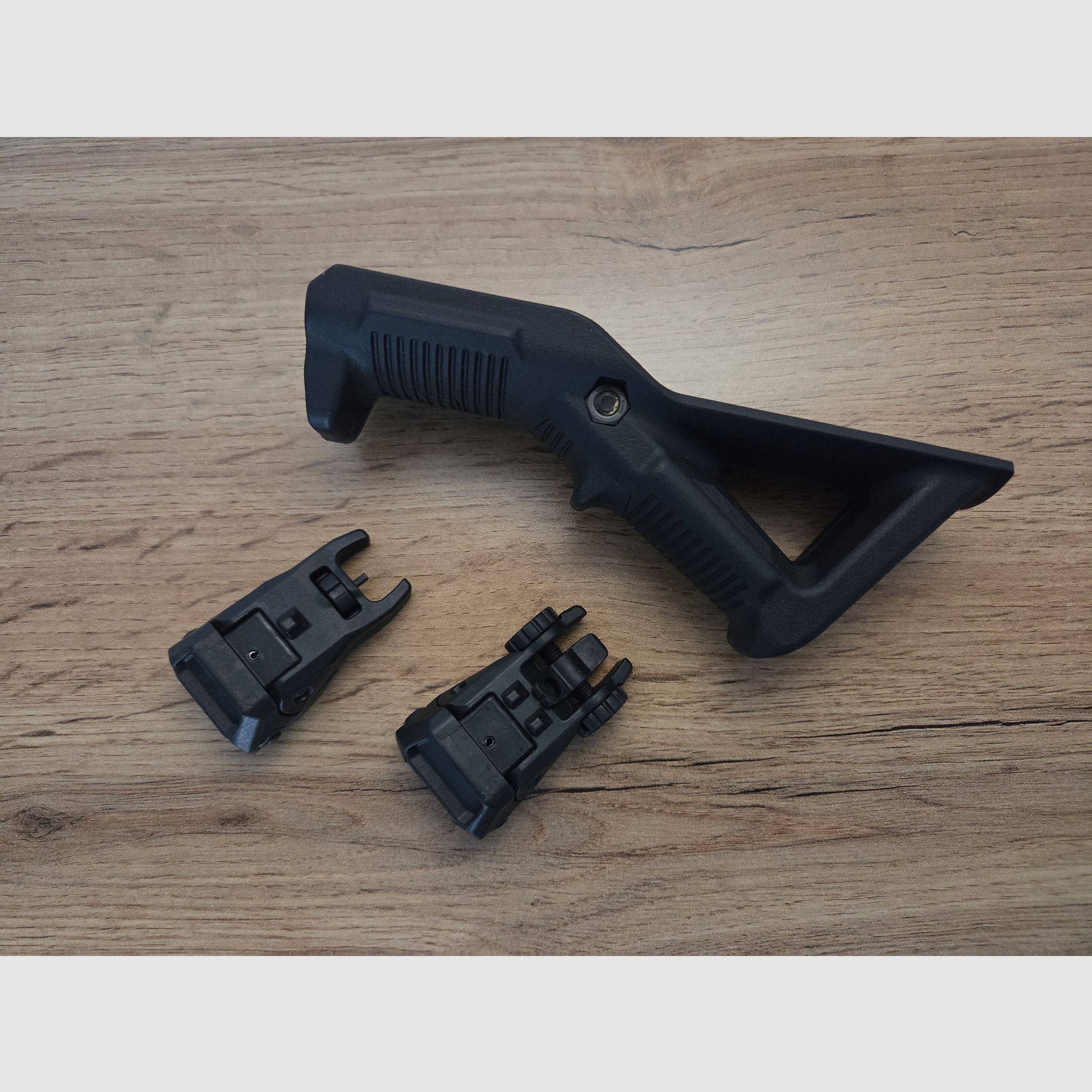 Flip-Up Visierung, Magpul AFG 1 Vorderschaftgriff Picatinny AR15 AR10 Flip Up