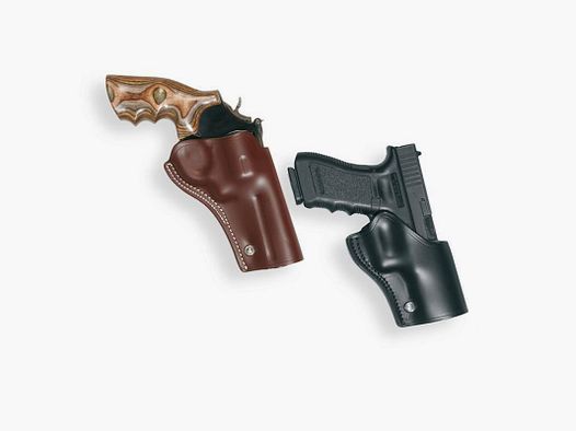 GUNFIGHTER Holster CZ M 75/85, Tangfoglio Combat 4,5" Schwarz Rechtshänder