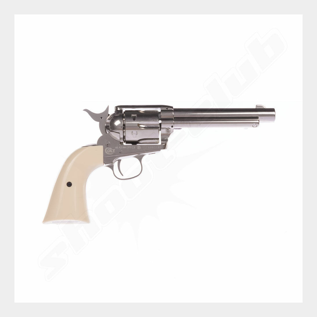 Colt	 SAA .45-5.5'' CO2-Revolver 4,5mm - Nickel finish