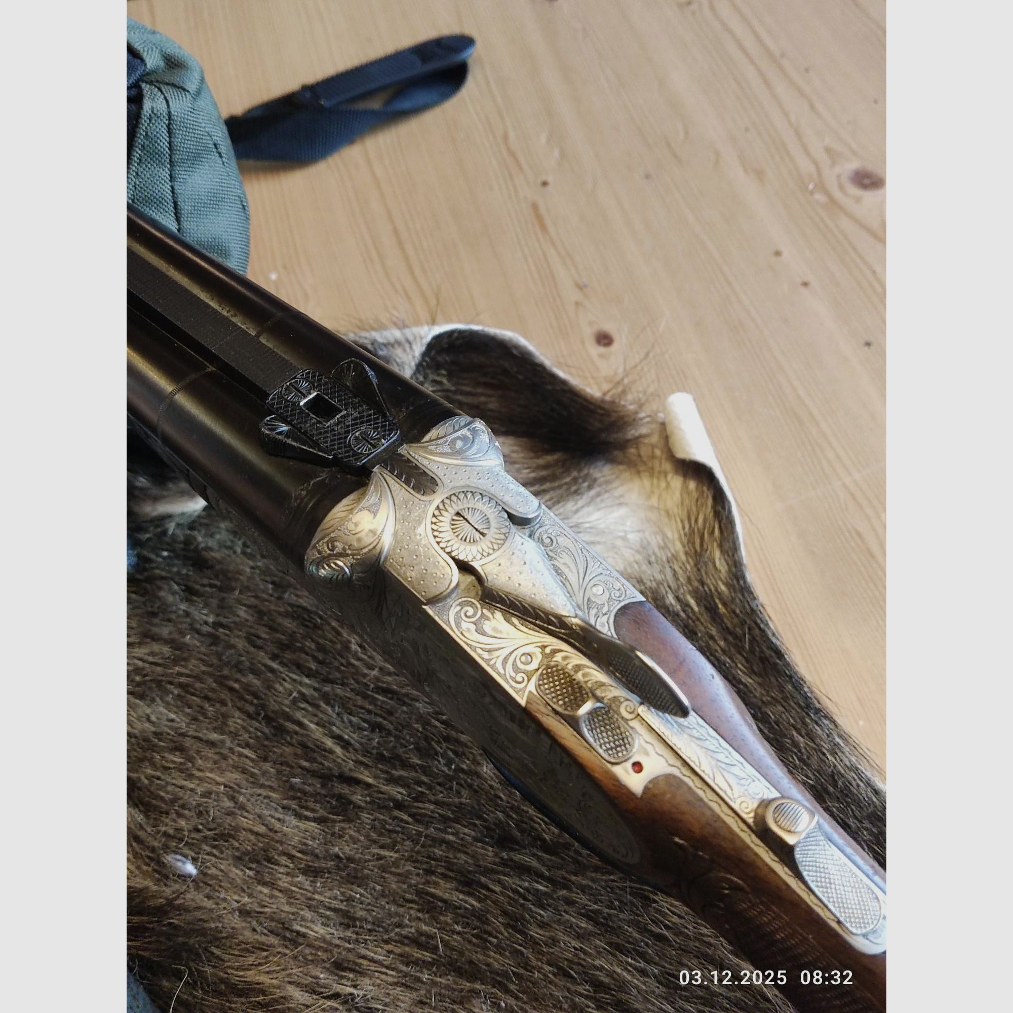 Fucile doppietta Merkel 12/70