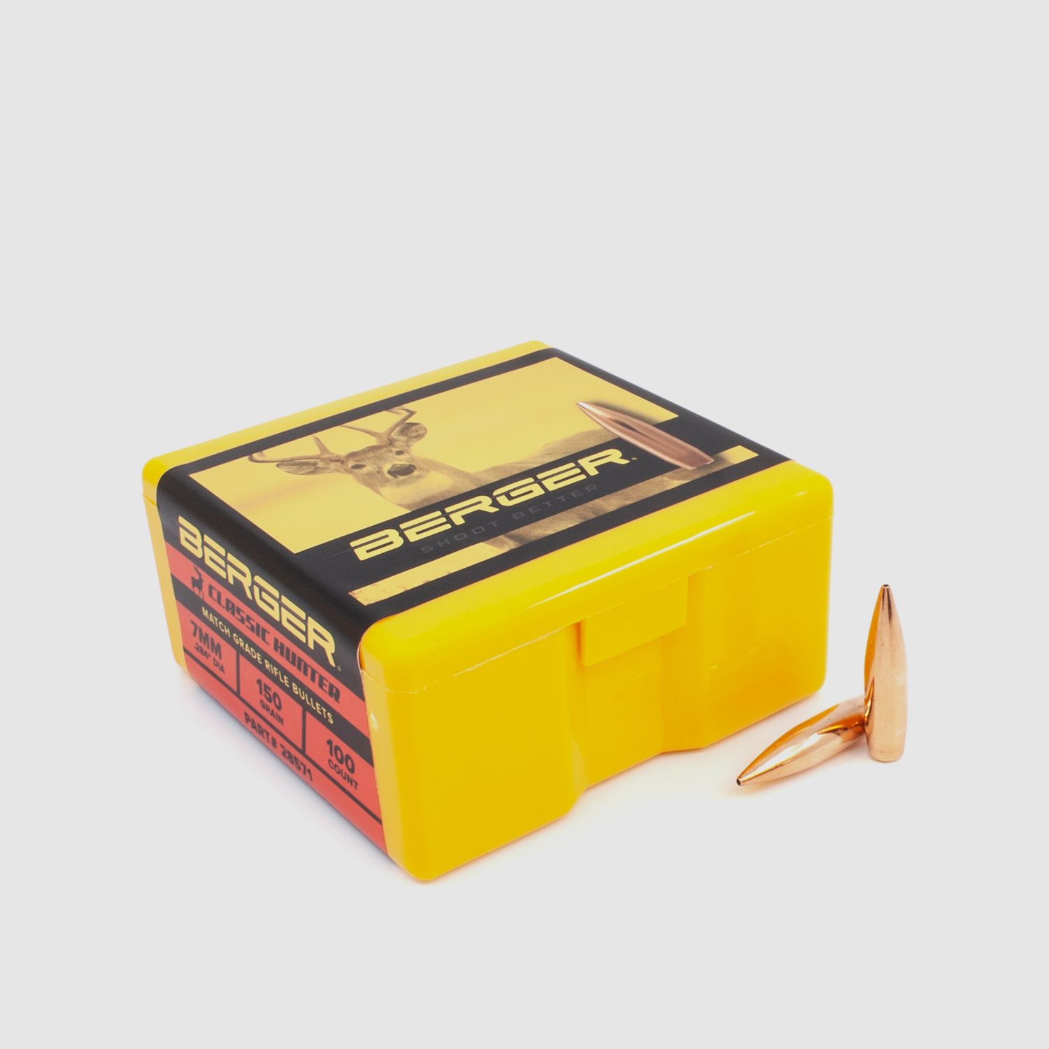 Proiettile Berger 7mm/.284 Classic Hunter 150GR 100 pezzi
