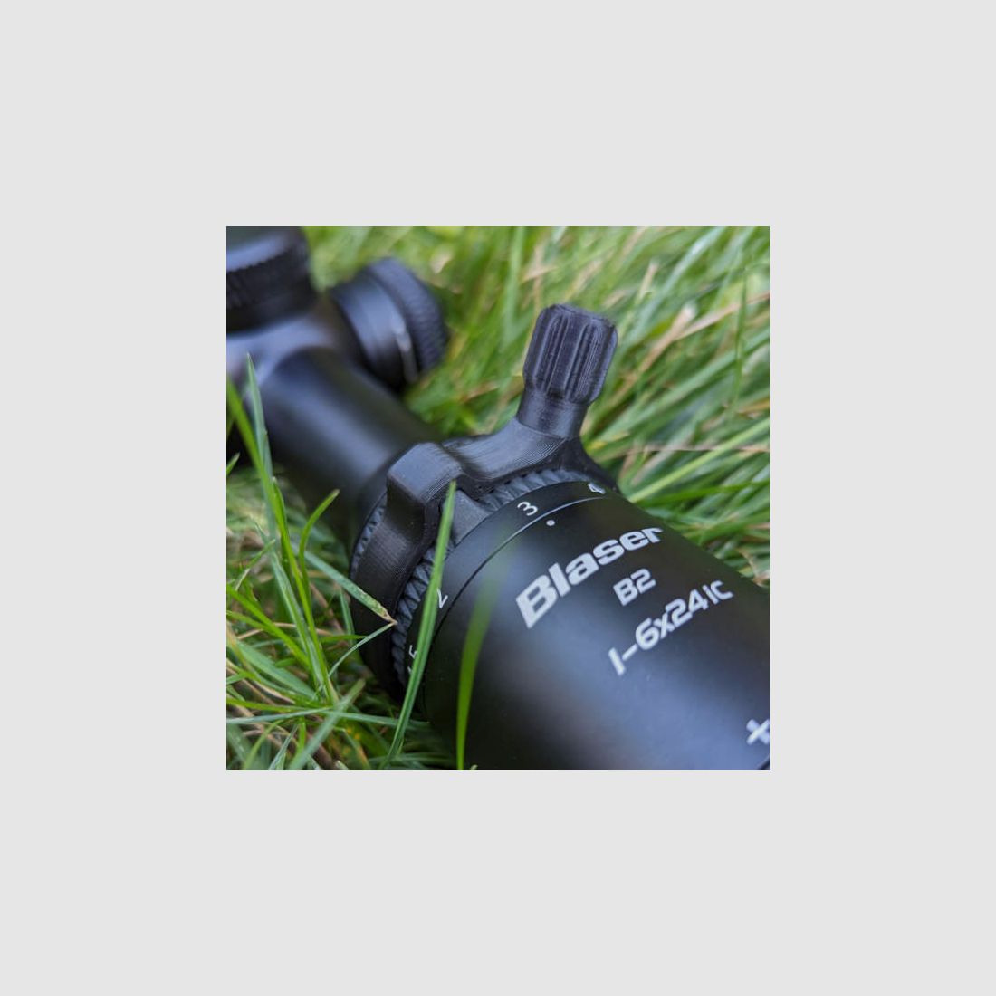 For Blaser B2: Quick adjustment lever for magnification setting