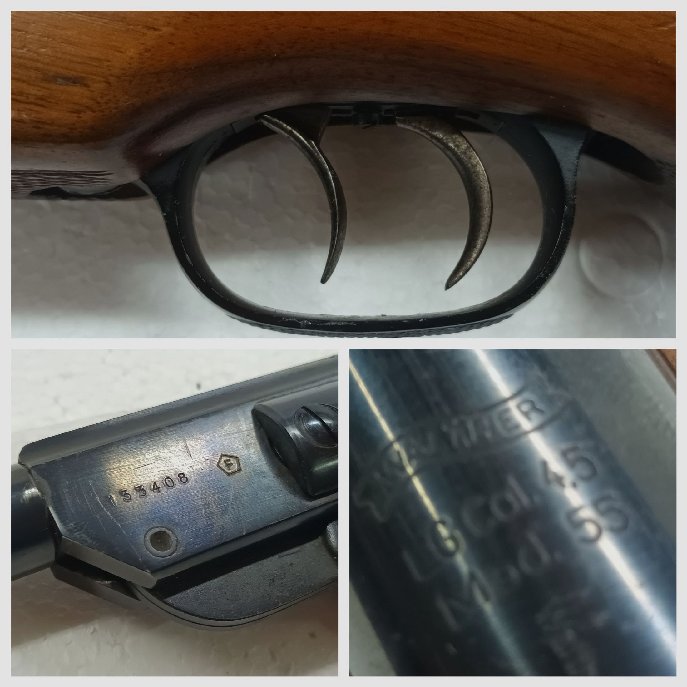 Walther LG55 - Single trigger - Tyrolean stock - Sammer air rifle - Ready to shoot - TOP, immagine 3 di 6