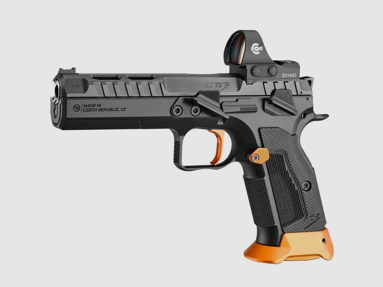 Pistola CZ TS3 Orange 20-S 9mm L, imagen 4 de 10