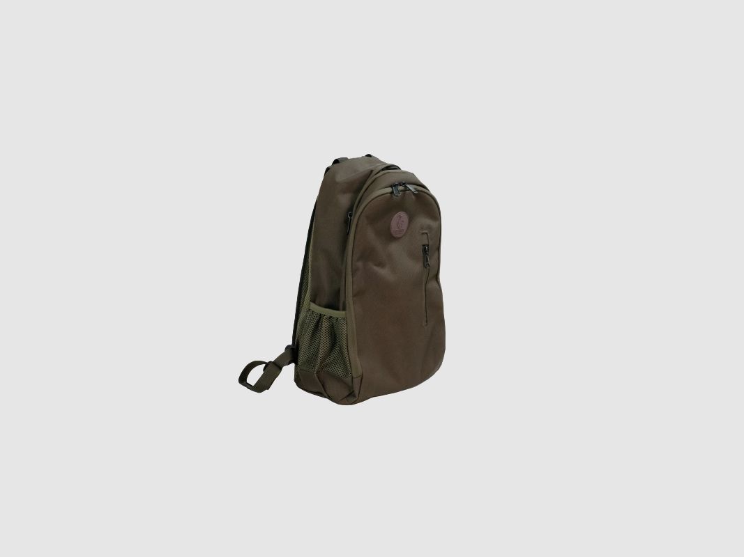 Feldrucksack aus grünem Canvas