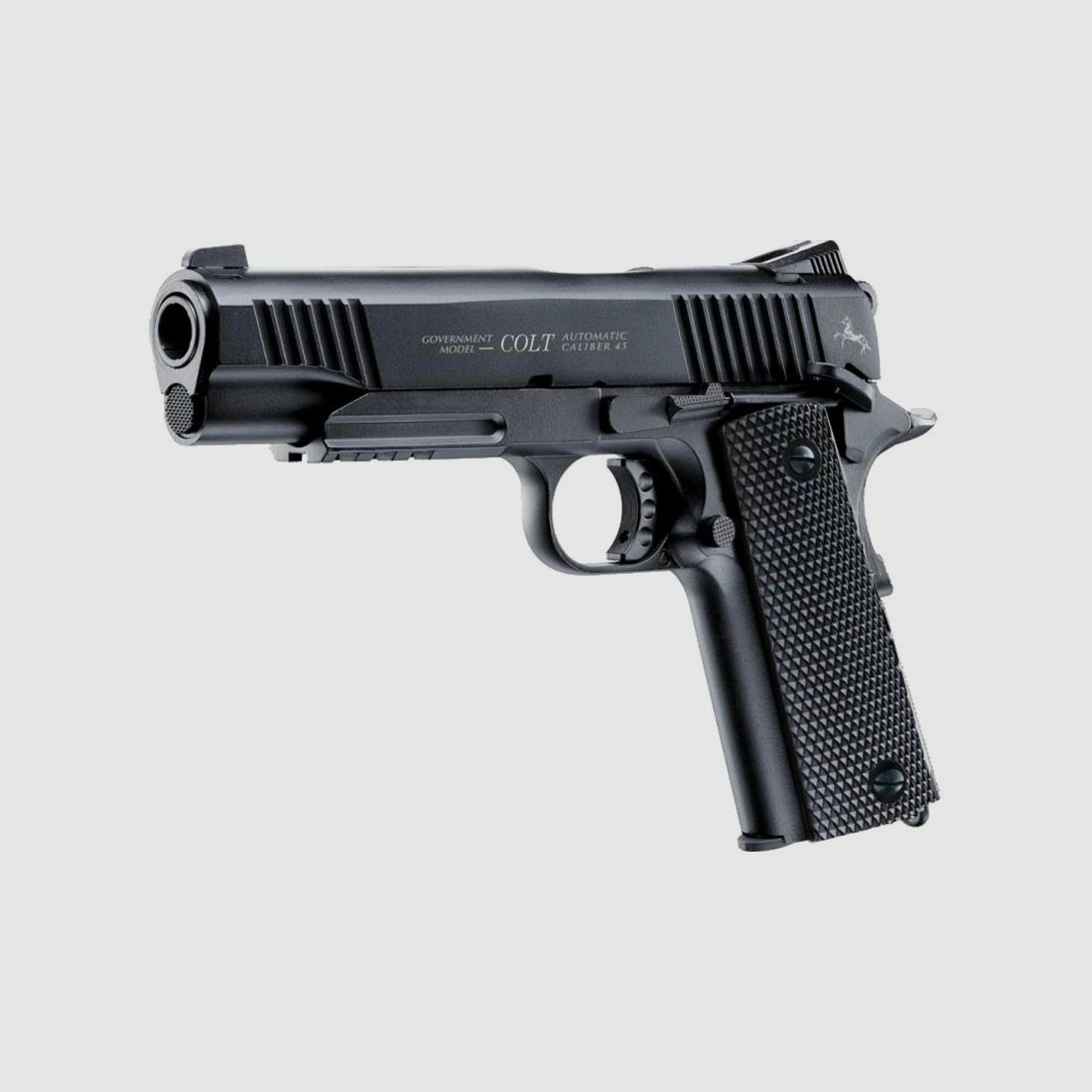 Pistolet CO2 Colt M45 noir CQBP BB's cal 4,5 mm