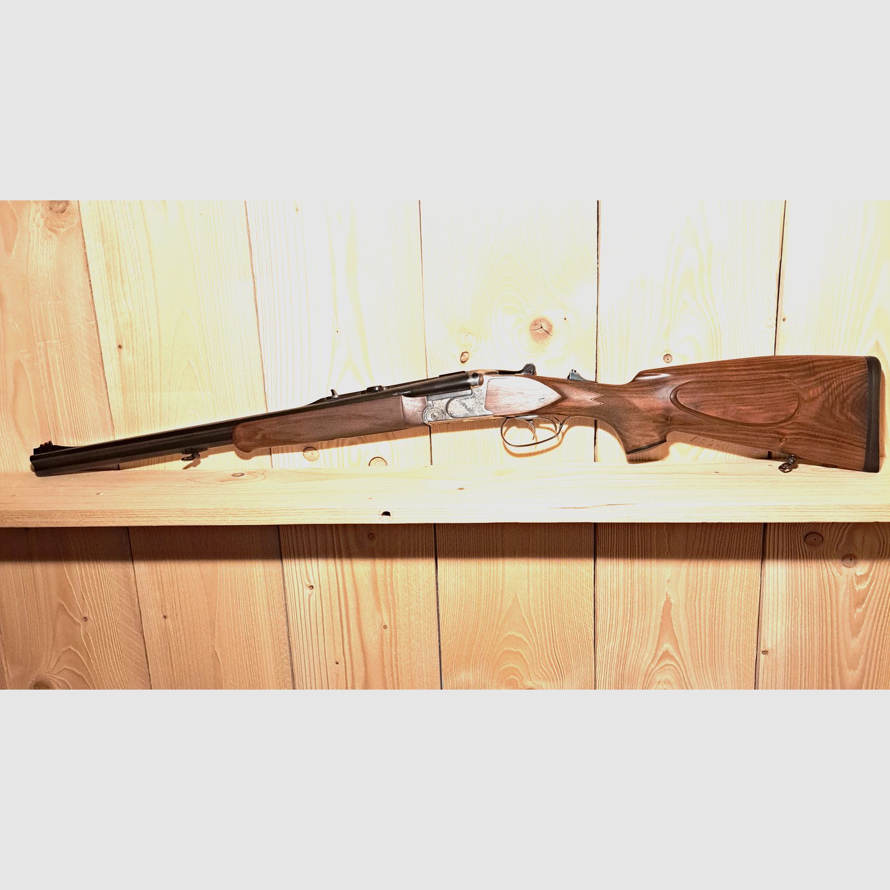 Doppelbüchsdrilling Merkel 96L 8x57IRS/8x57IRS und 20/76