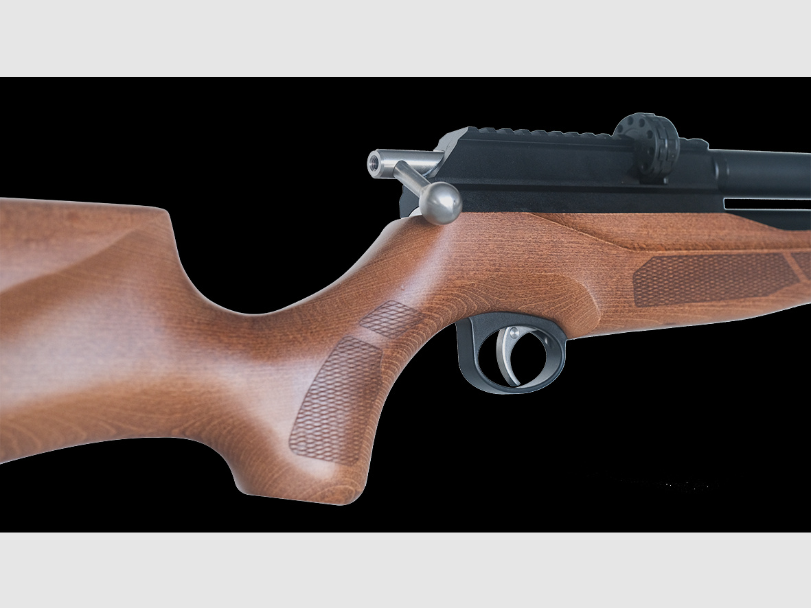 Snowpeak M25 Gen.2 - Grosskaliber PCP .35 / 9,00mm Holzschaft