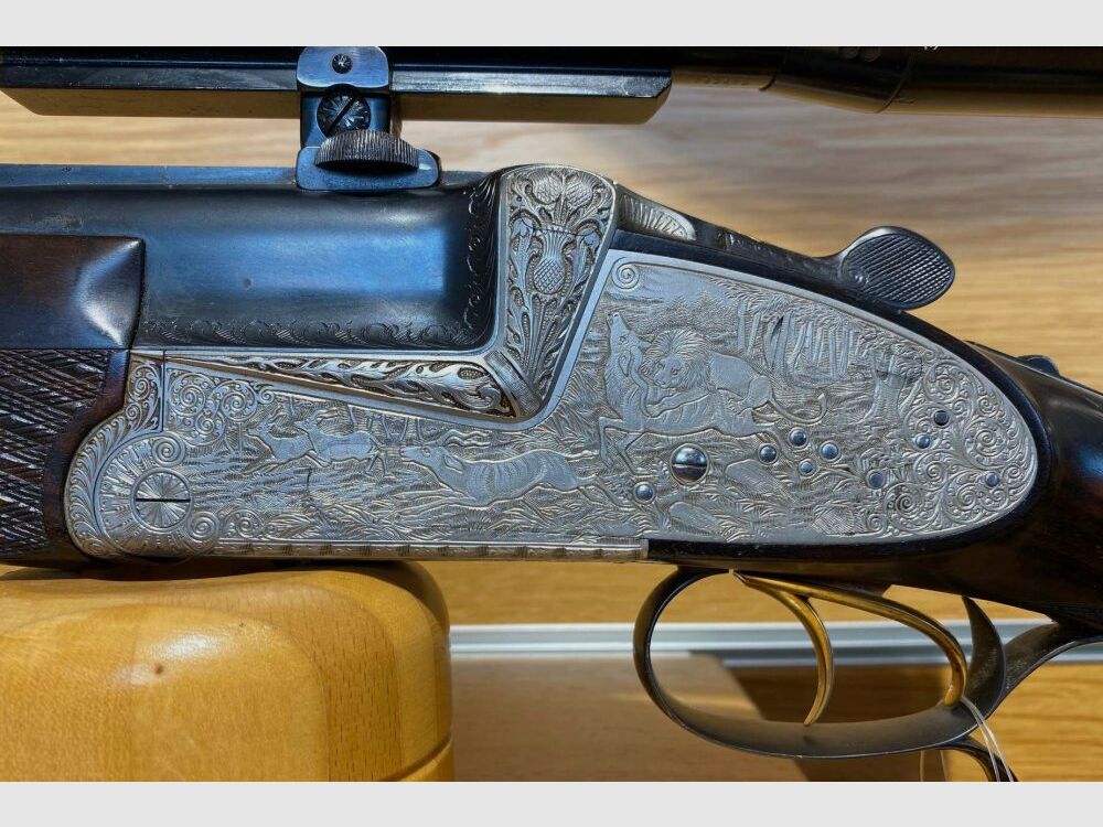 Winkler Ferlach Mod. Doppelbüchse .375H&H