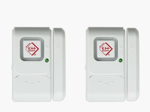 Alarme de porte et de fenêtre COMPACT ensemble de 2 pièces