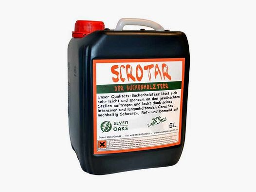 Scrotar catrame di legno di faggio 5L