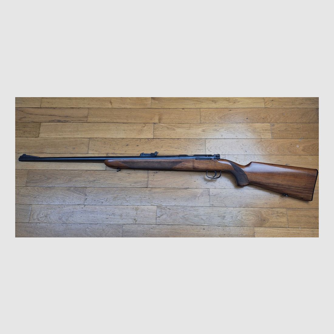 Bellissimo fucile da competizione Mauser ES350 B – III Reich – Modello Meisterschaftsbüchse – 22LR – Arma per principianti 1936 – Numero di serie mono – Canne Premium – Un scheggiatura all'estremità del calcio ma in ottime condizioni generali, quasi nuovo – TBE, immagine 24 di 35