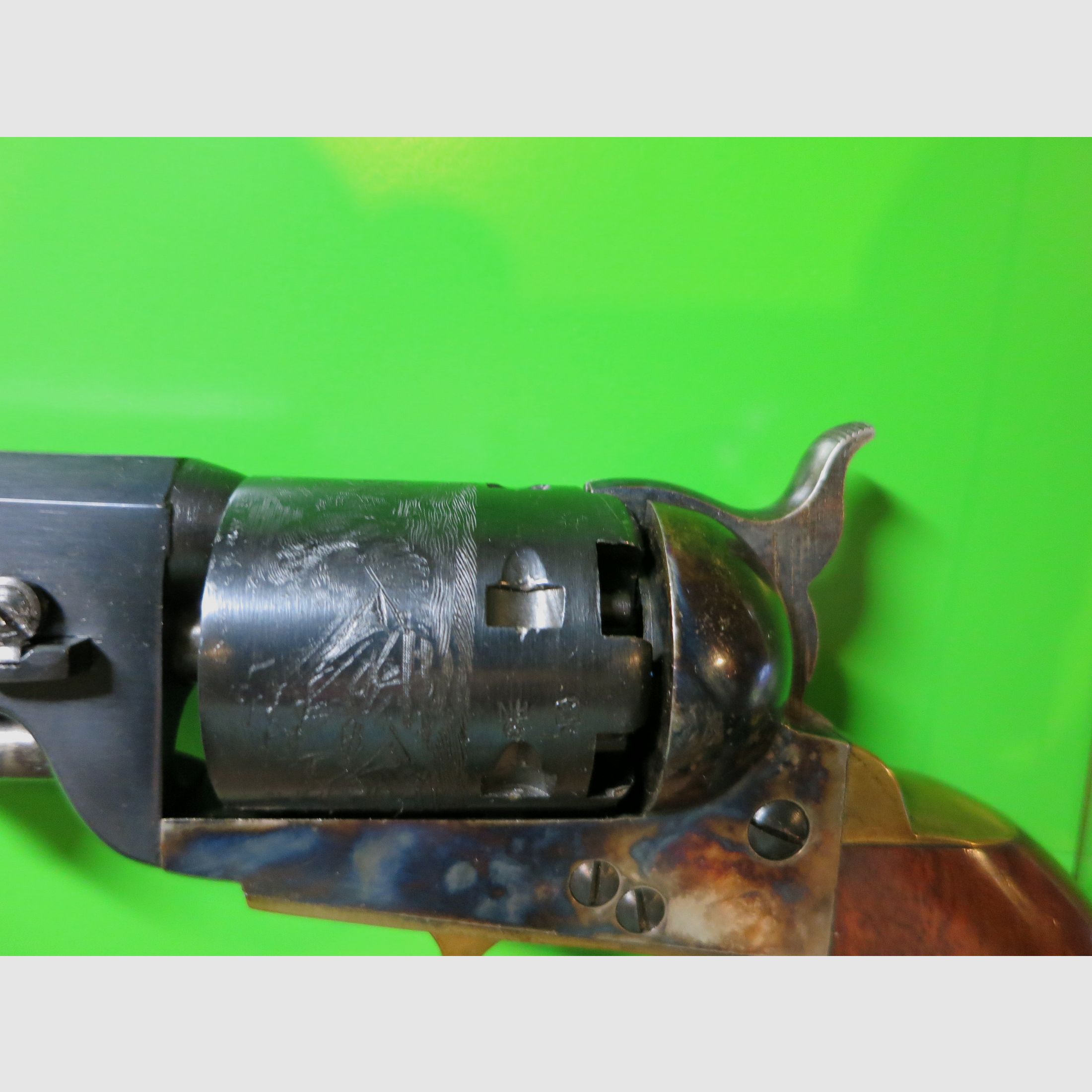 Revólver de percusión, Uberti Modelo Navy 1851, .36BP      #73-