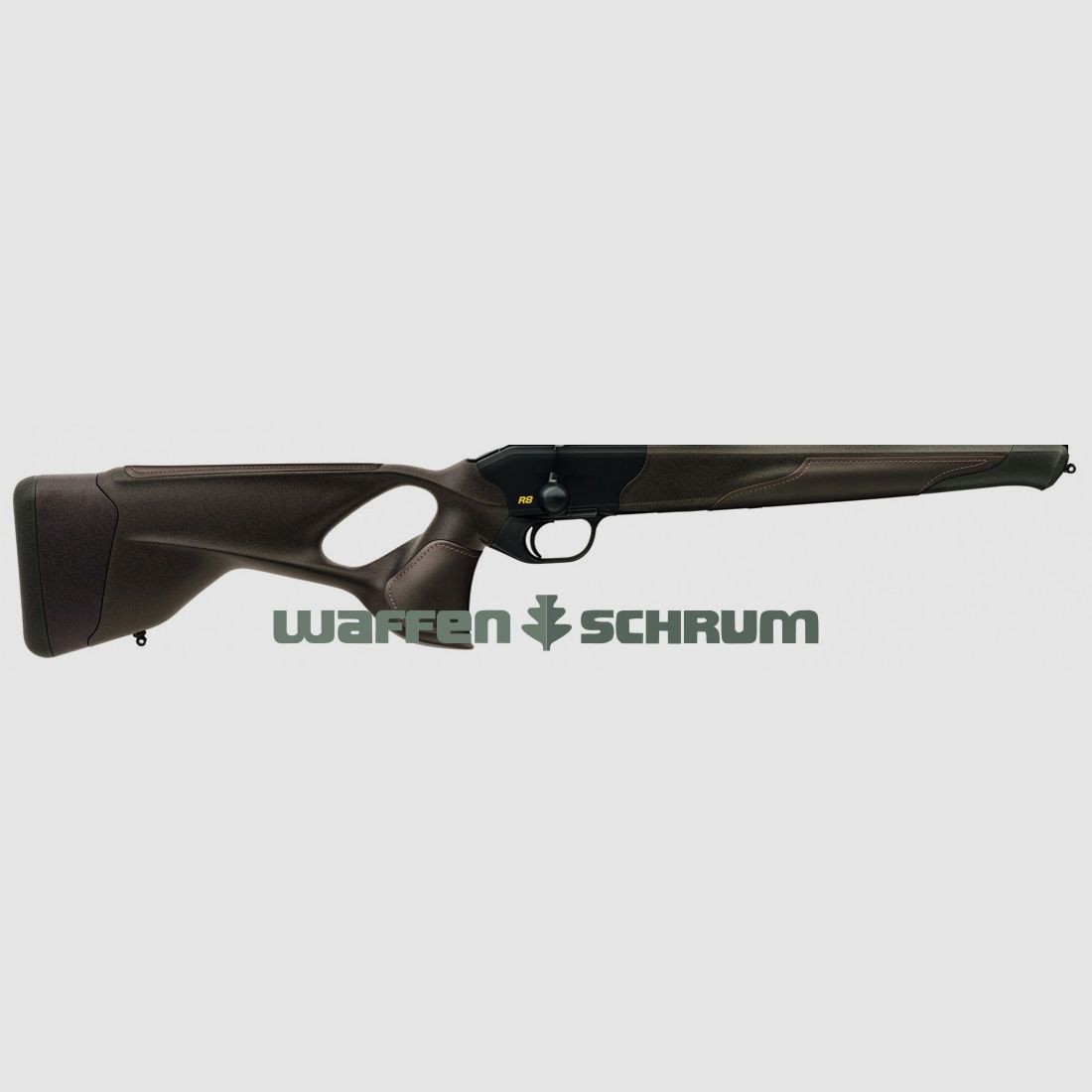 Blaser System R8 Ultimate Leather Left / Black-Brown Semi-Weight / Real Leather Cocoa