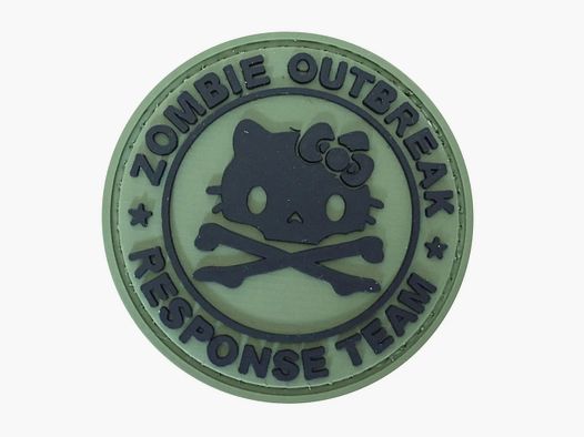 ASMC ASMC 3D Patch Zombie Outbreak Response Team Kitty