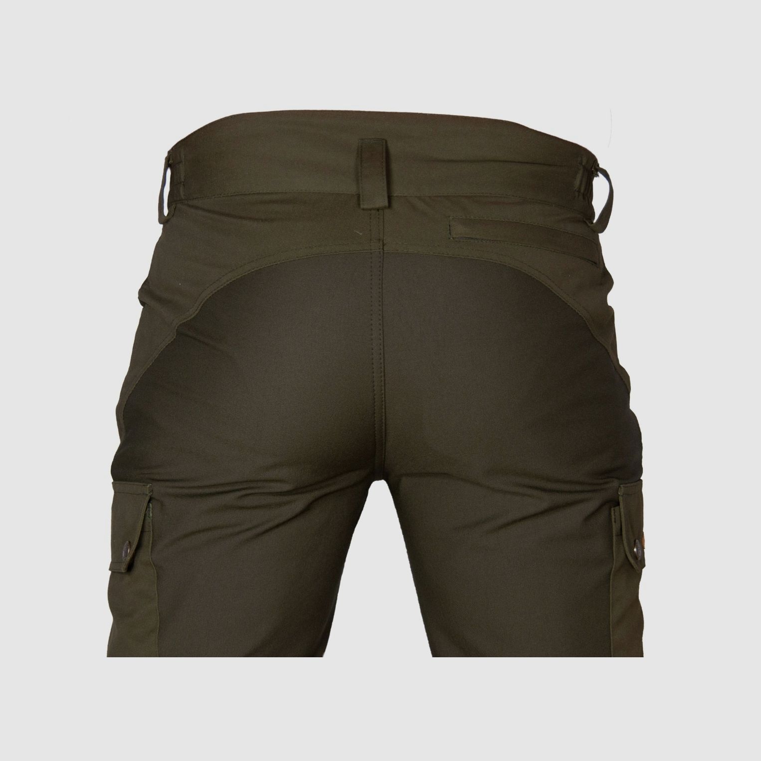 Canvas outdoor hose - with stretch sections