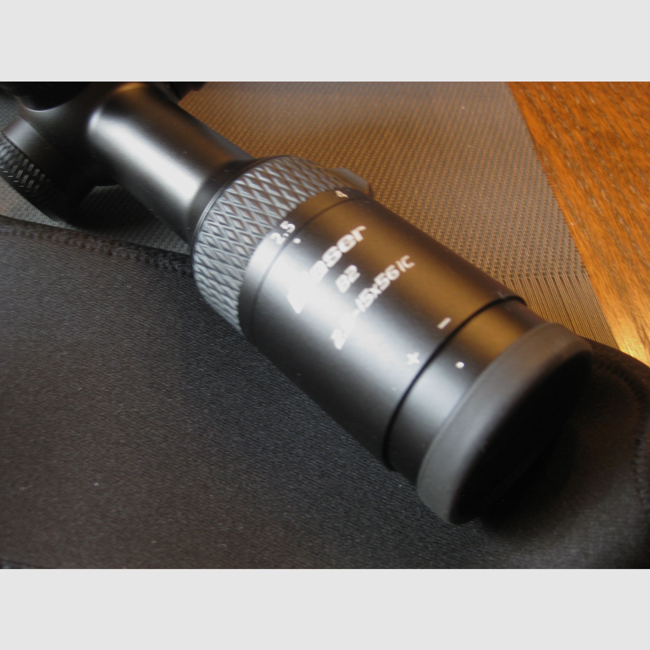 MADE IN GERMANY = "NEW" Blaser B2  2.5 - 15 x 56 iC S with ZEISS internal rail and LP reticle with automatic shut-off !! Also for Sauer-Mauser-Dentler-SteelAction etc.!
