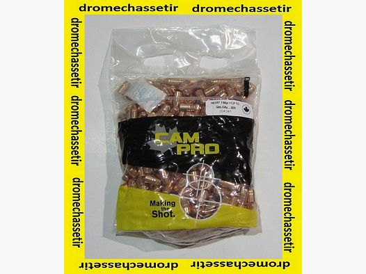 Sachet 500 Geschosse Cam Pro Kal. 38, 158 Grain konisch
