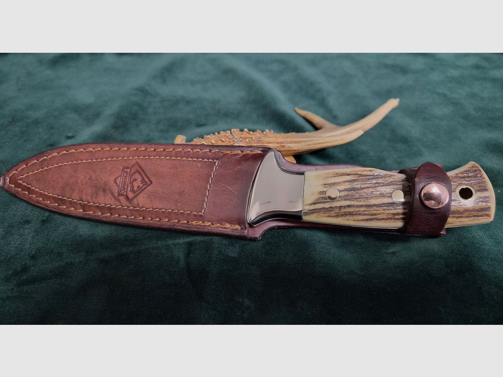 Sehr seltenes Jagdmesser, Puma Fighter Samba Stag Jagdmesser Modell 114003