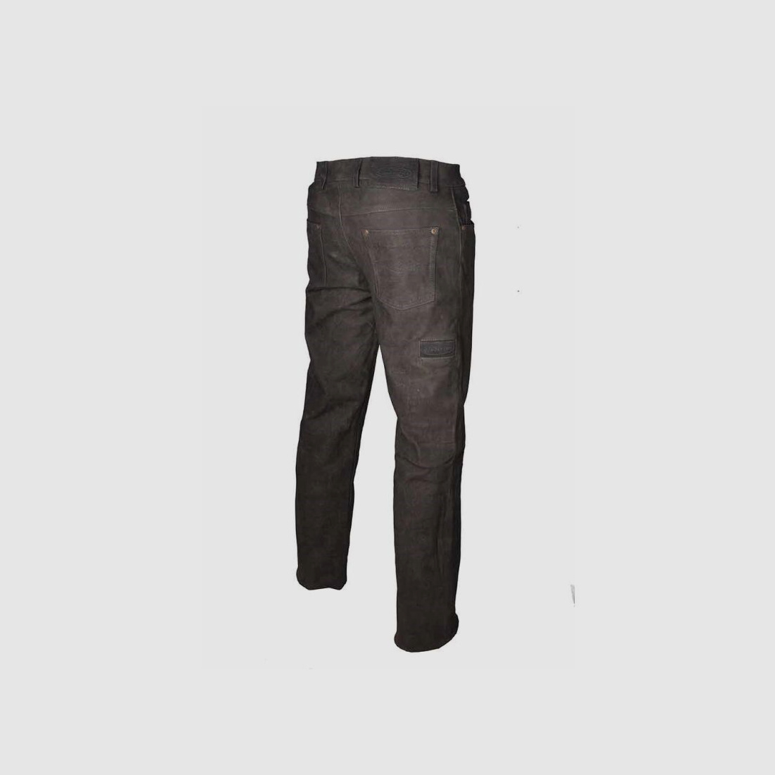 Hubertus Lederhose 5 Pocket braun 34